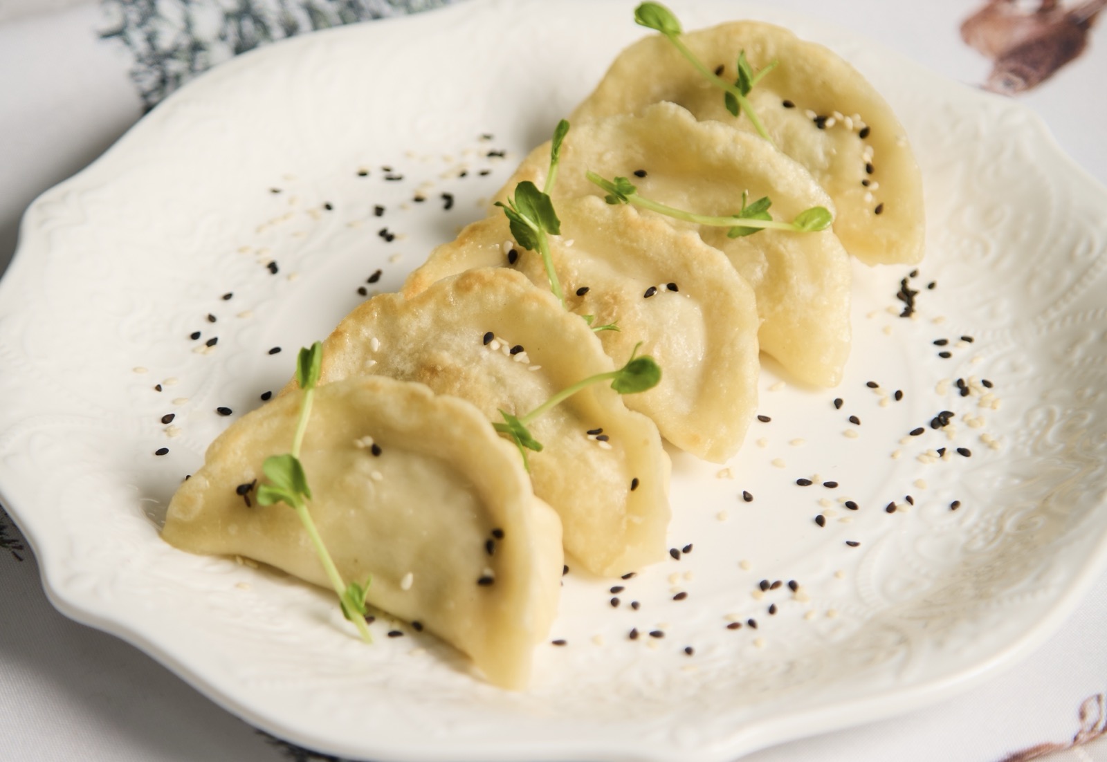 Вареники з картоплею та печінкою