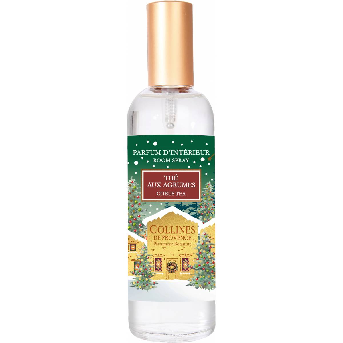 Спрей для кімнати Collines de Provence Цитрусовий чай Christmas (Новорічна) 100мл