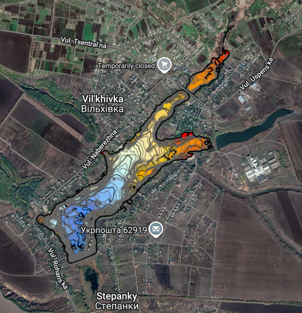 Вільхівське Водосховище (р. Роганка) 