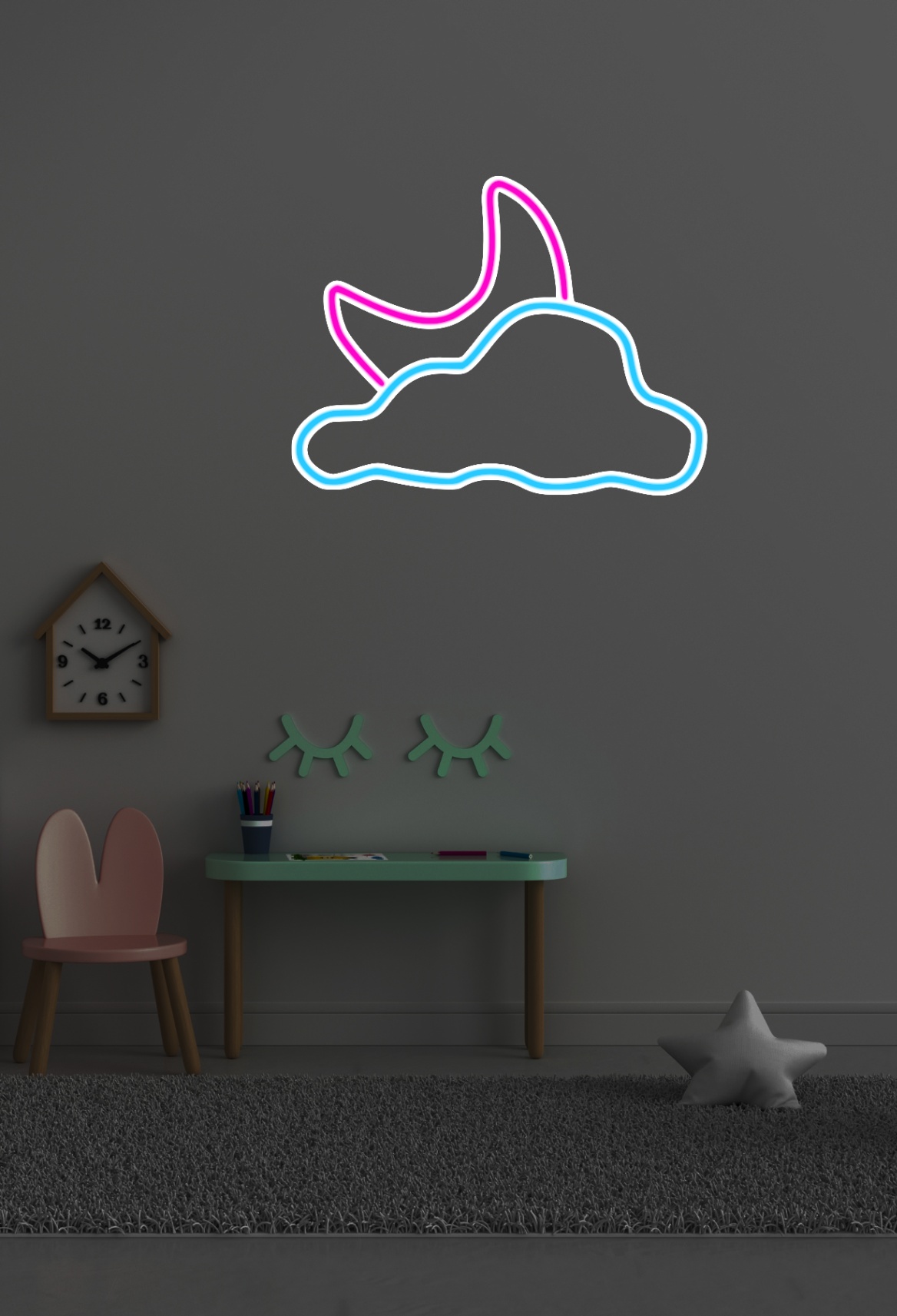 Нічник «Ніч, що обіймає місяць»