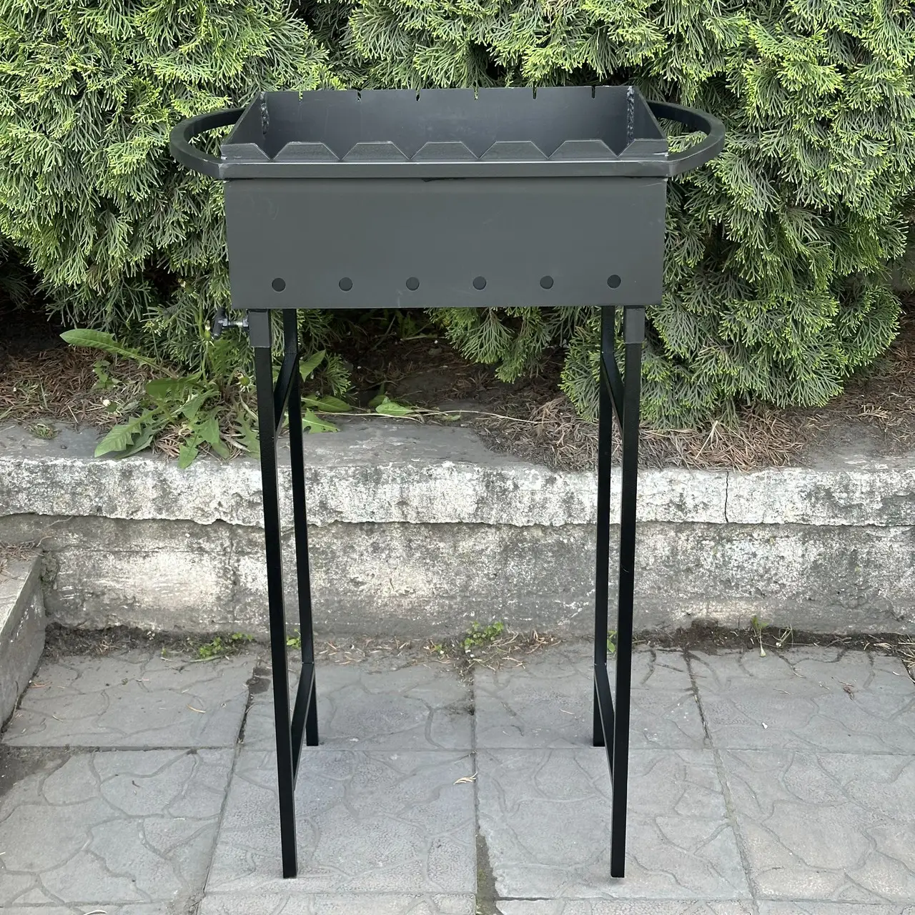 Мангал Гектор на 6 шампурів 3мм на ніжках