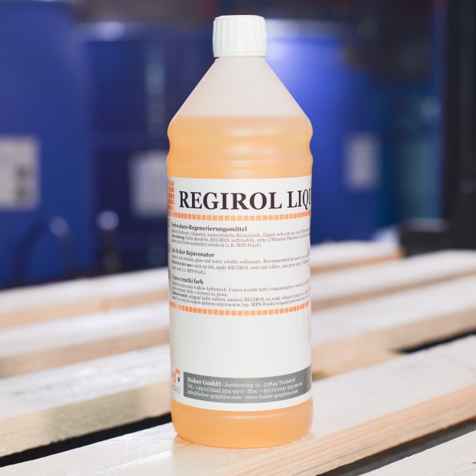 Засіб для очищення та відновлення гумових валів Regirol Liquid