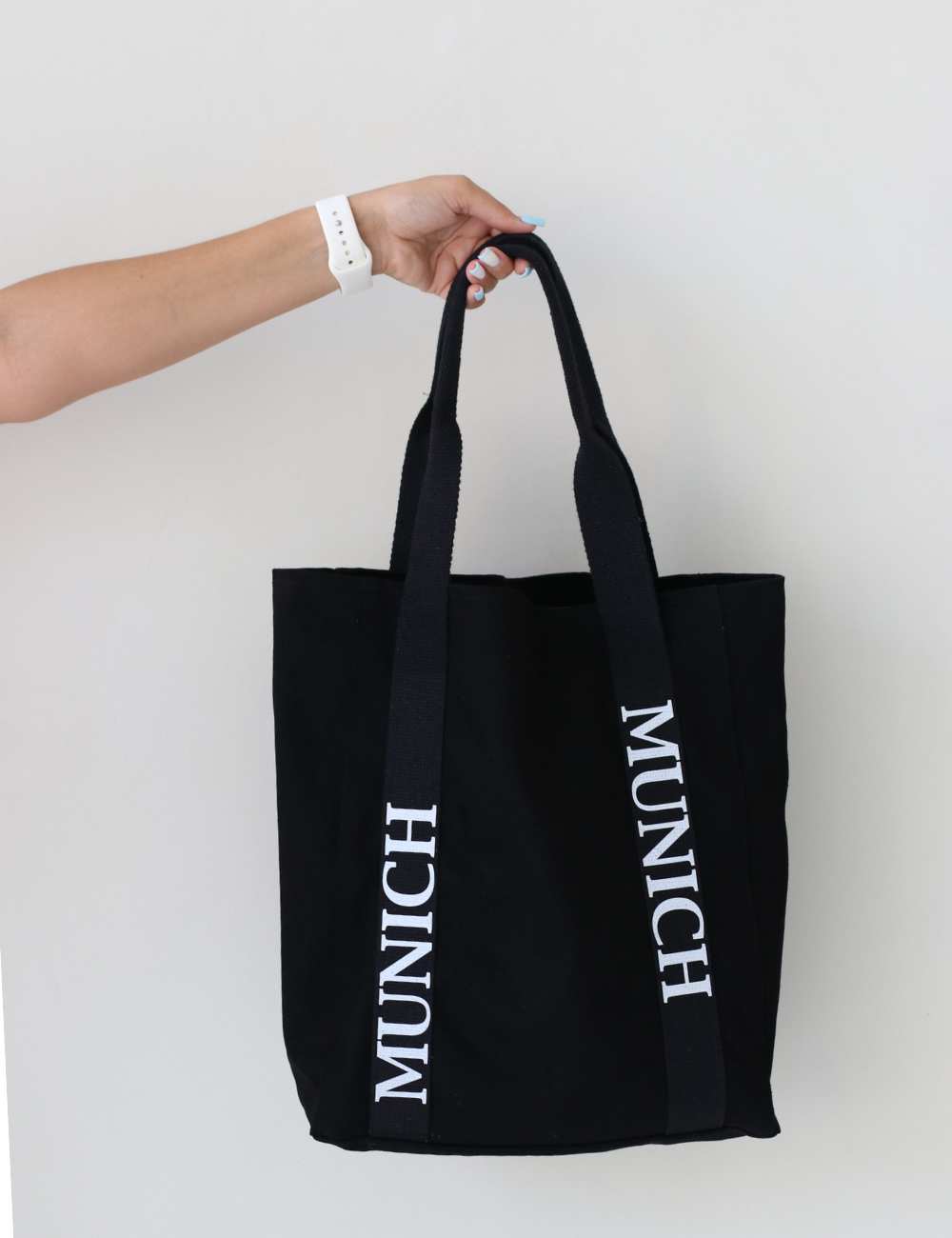 Tote bag with Munich print