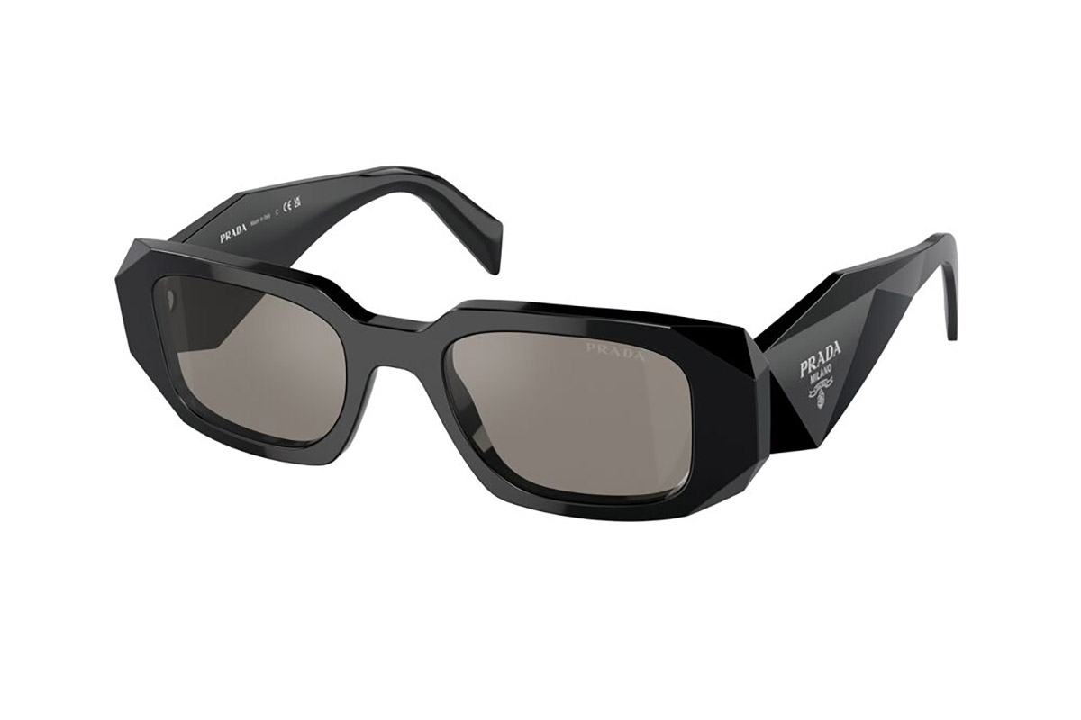 PRADA 17WS 1AB07Z GREY MIRROR INTERNAL SILVER