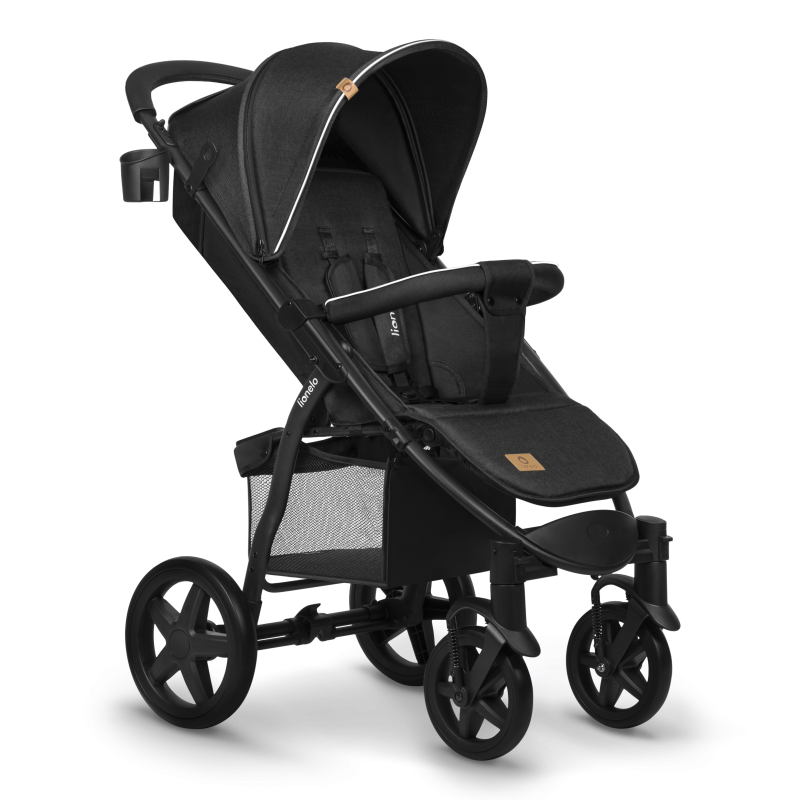 Коляска прогулягкова Lionelo Annet Plus Black Carbon