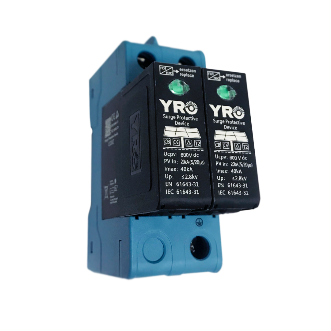 Обмежувач перенапруги YRO YRSP-D2 600VDC/2P