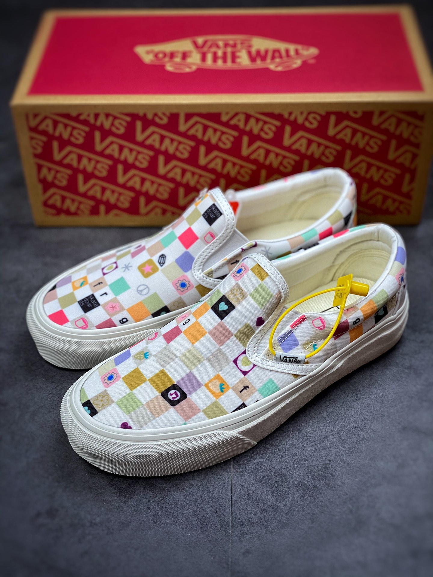 Vans Slip-On Tetris