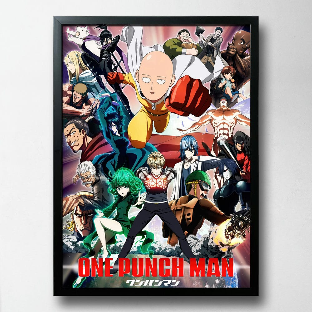 Постер One-Punch Man, ПВХ