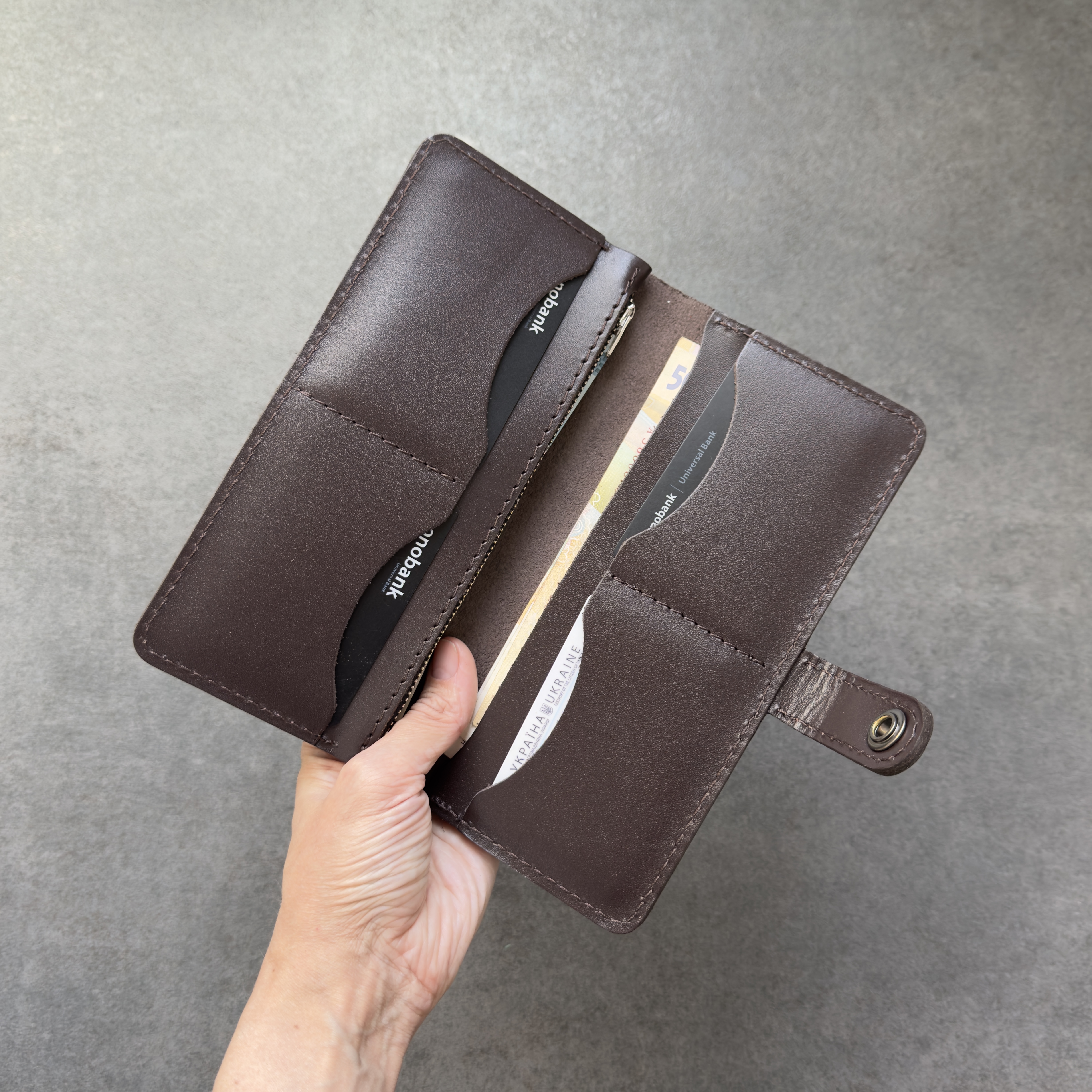 Гаманець Jull з натуральної шкіри