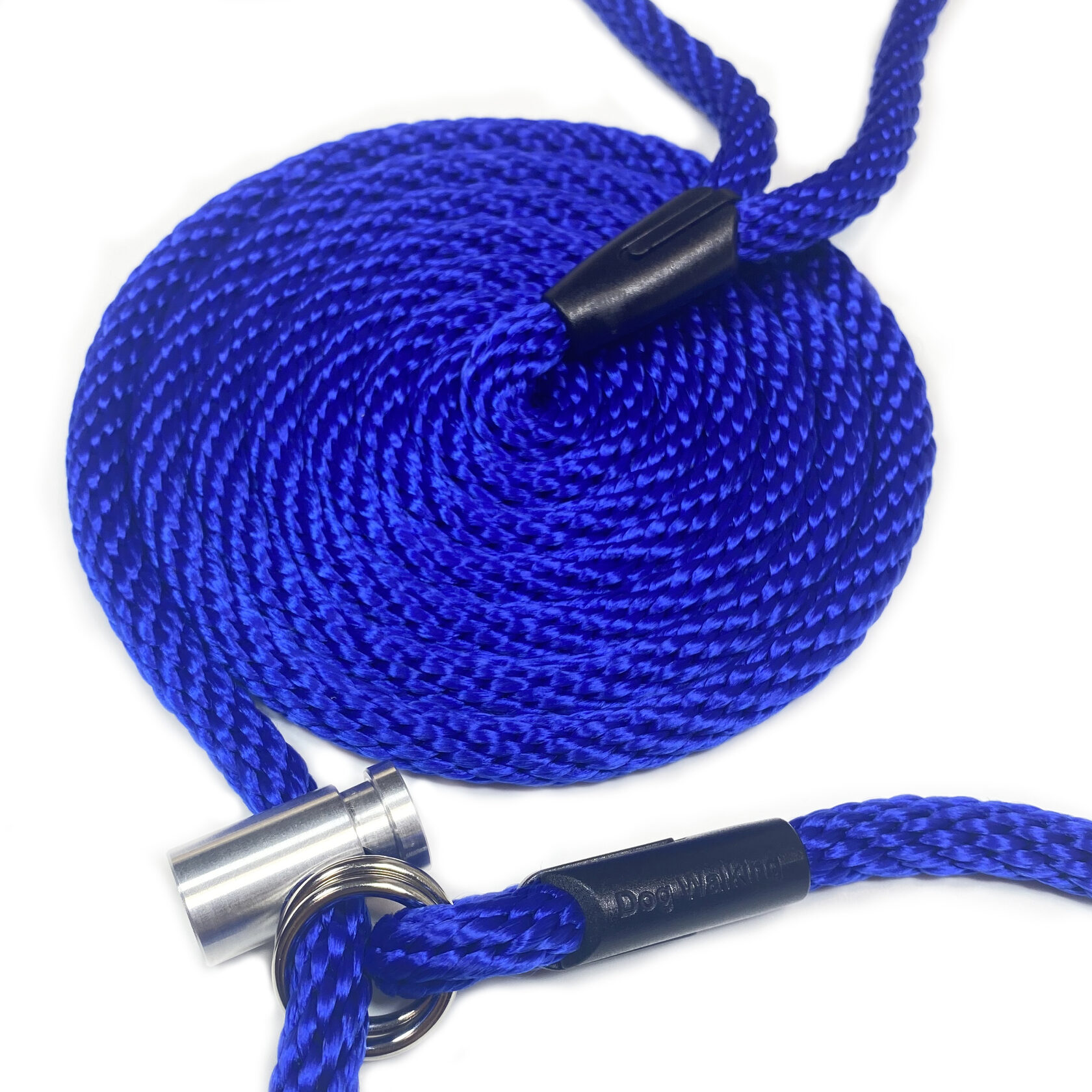 Повідець контролер Dog Walking CONTROL LEASH для вигулу та дресирування собак 10 мм 2,5 м soft touch синій electric