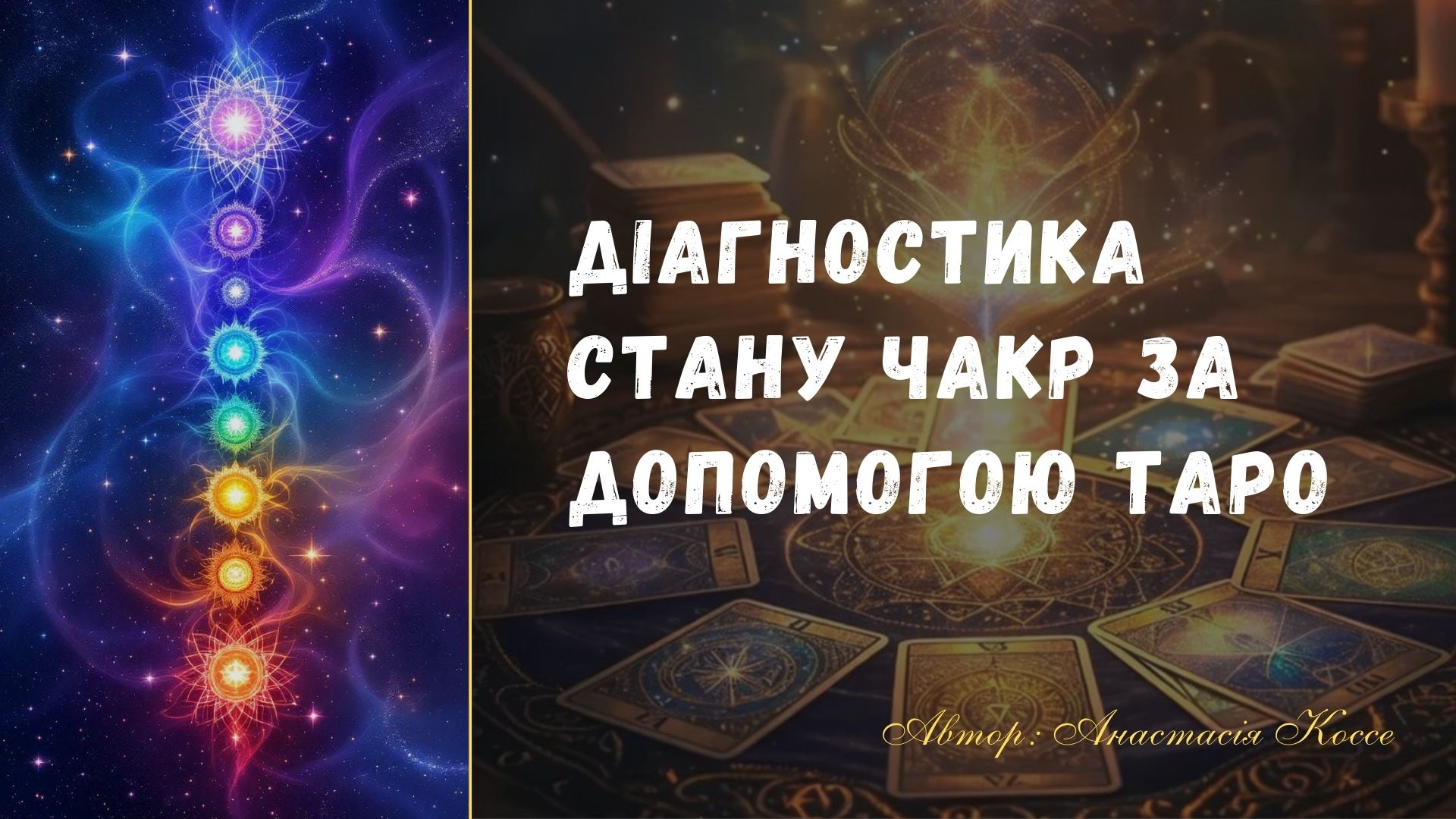 Тариф Базовий - Курс "Діагностика стану чакр за допомогою Таро"