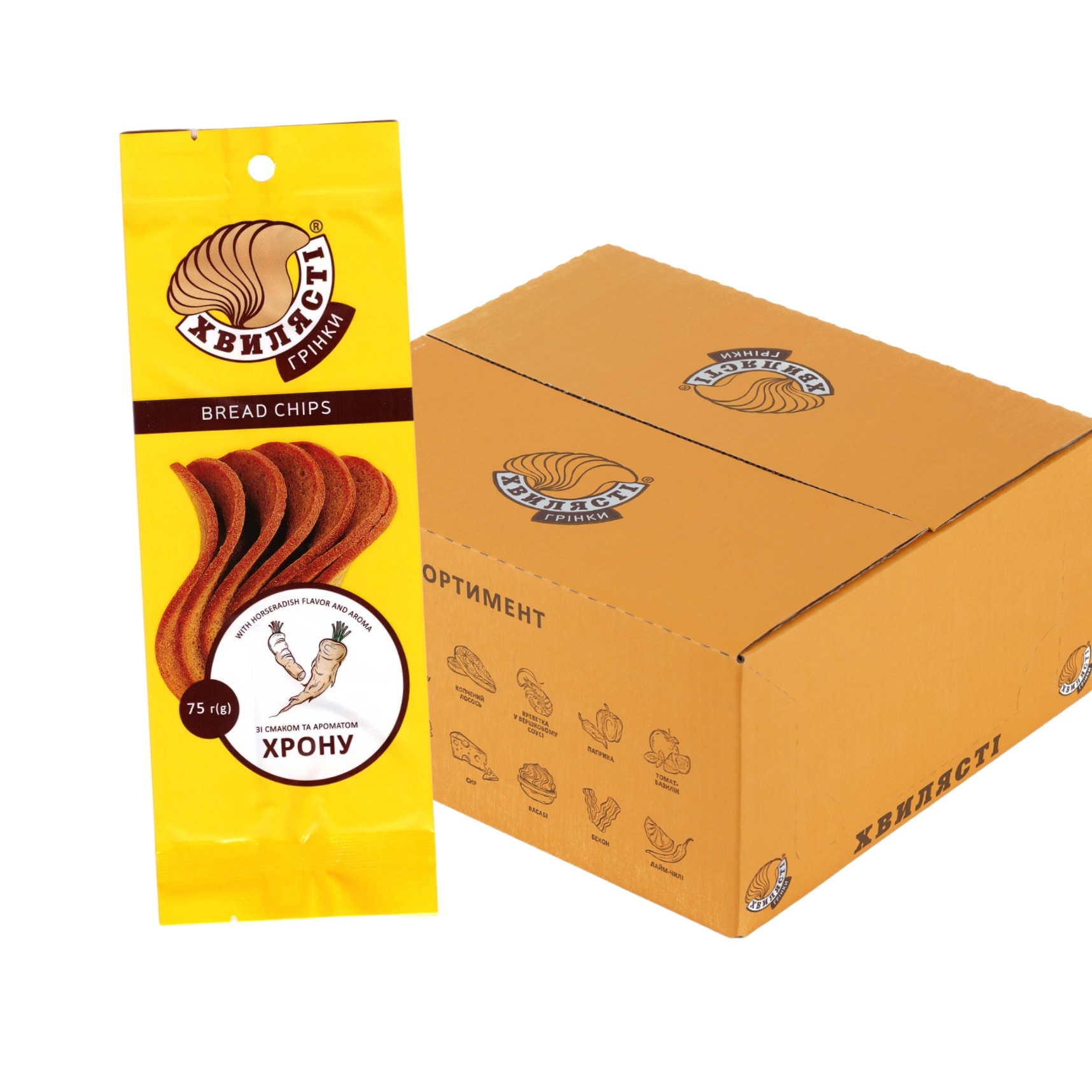 Грінки «Хрін» Хвилясті