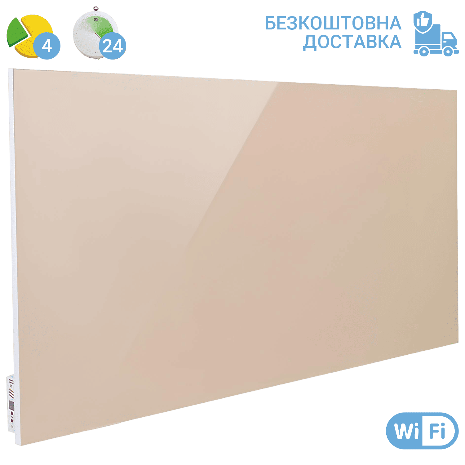 Керамічний обігрівач ТСМ-WF 1000 (бежевий)