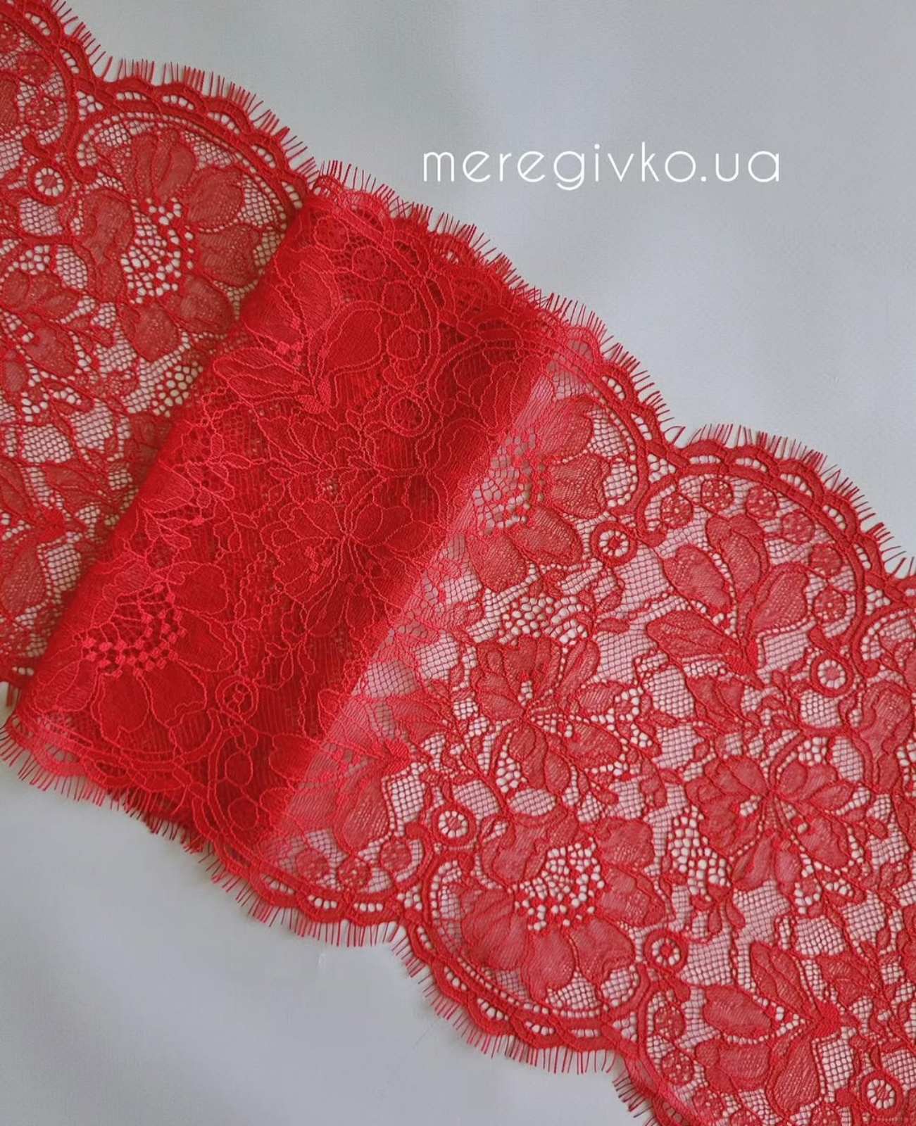 Мереживо шантільї "Red Flower"