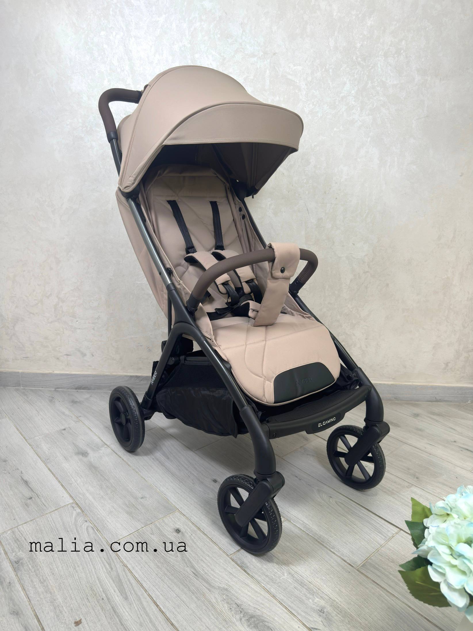 Візок прогулянковий EL CAMINO AMBER ME 1227 Nougat Beige