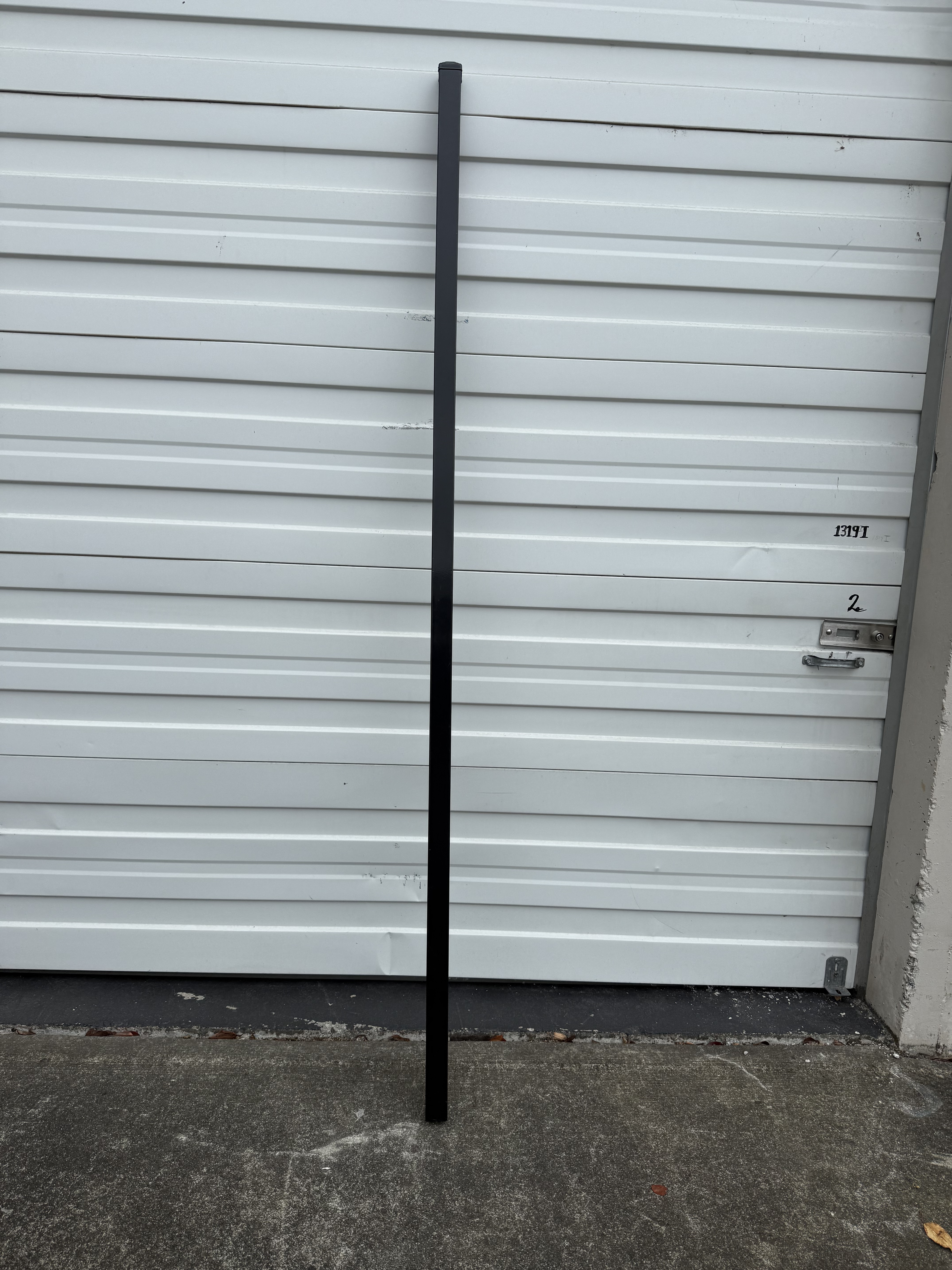 Black Steel Post | 2х2х96 inch