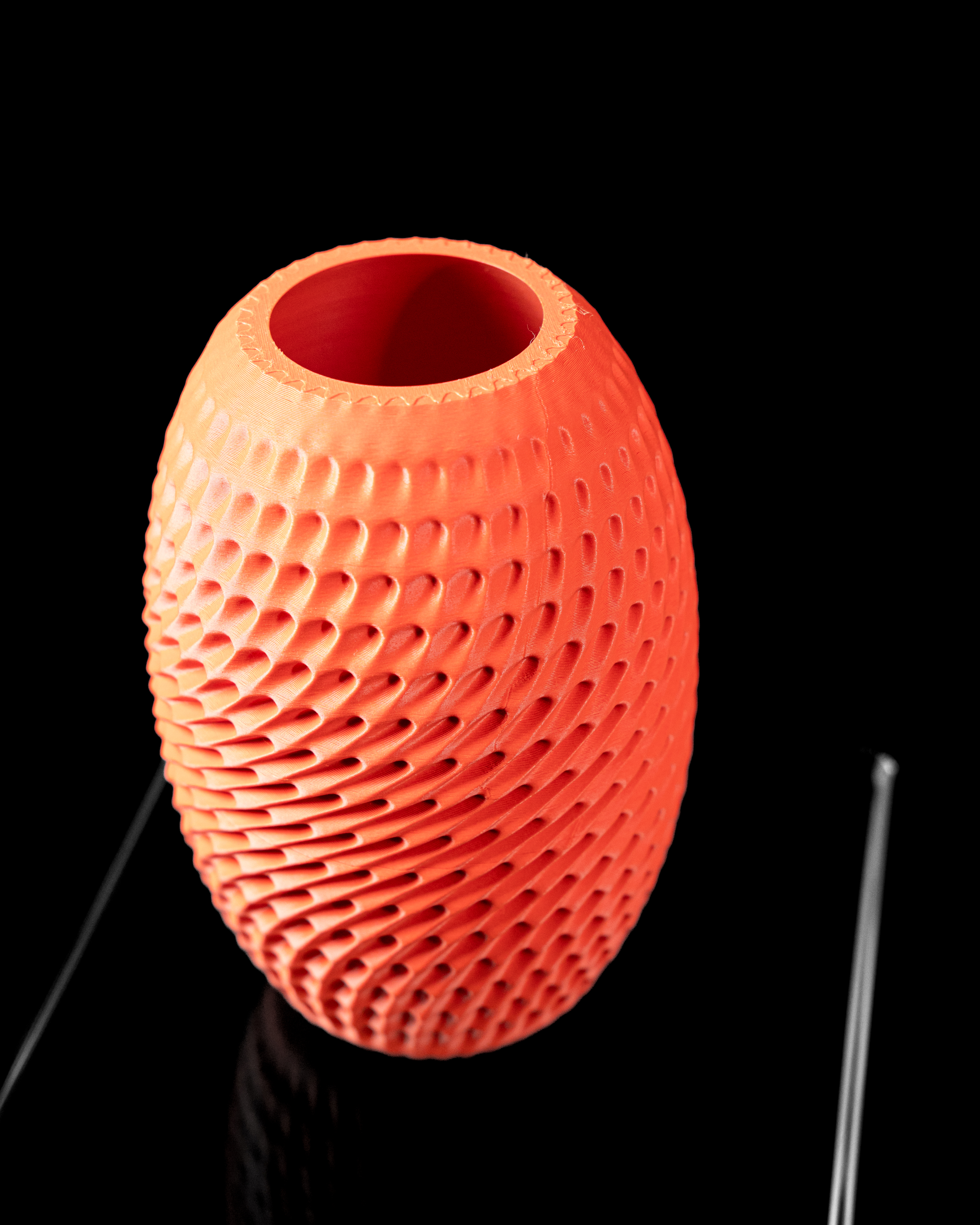 Burrow Flower Vase – Decorative 3D Printed Vase