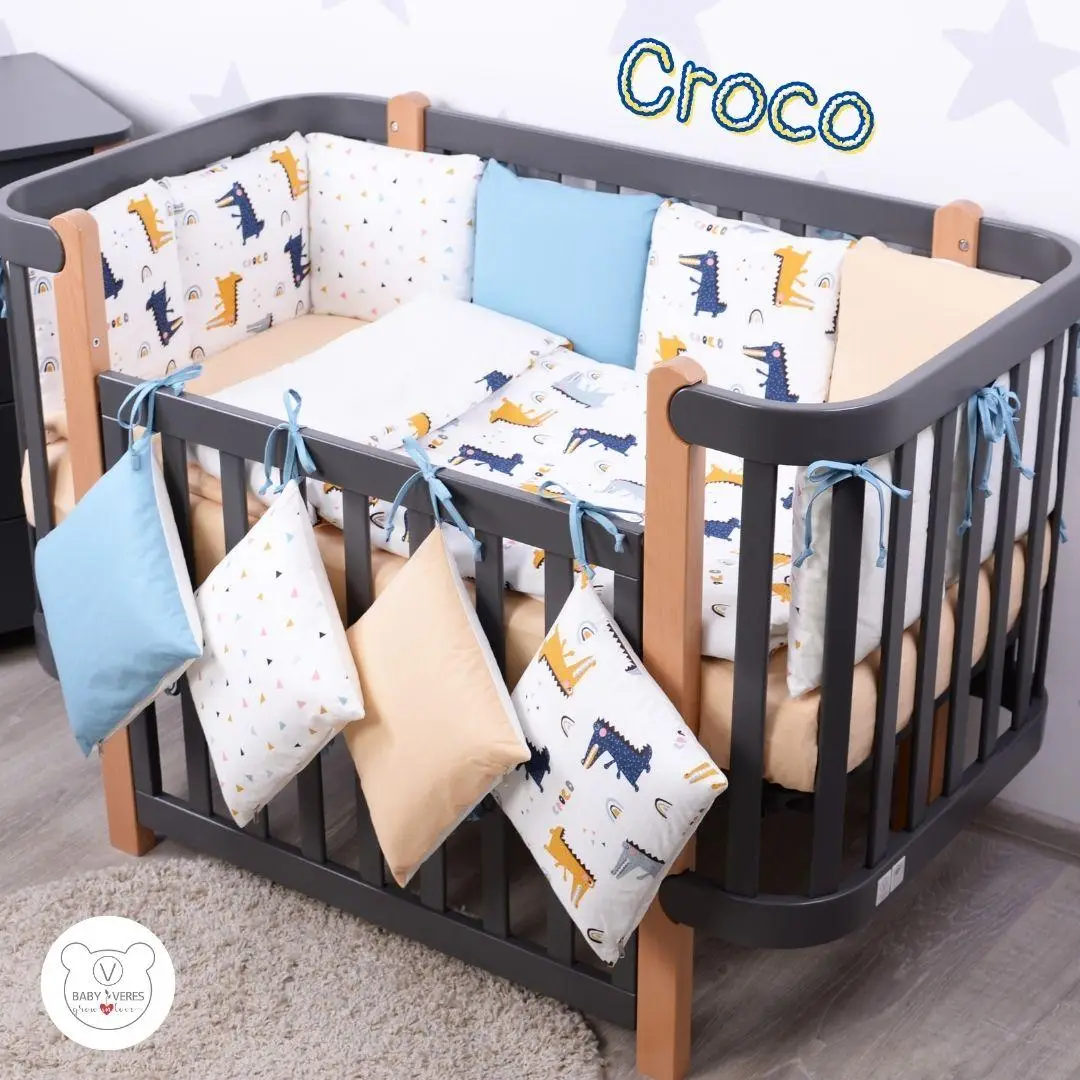 Постільний комплект Baby Veres "Croco" (6од.)