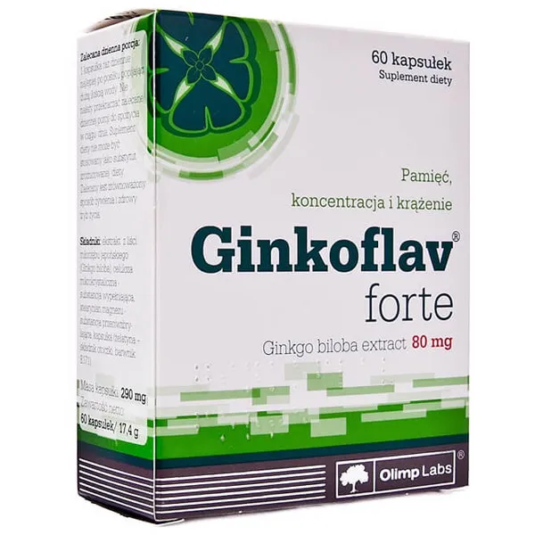 Olimp Ginkoflav Forte для підтримки пам’яті та концентрації – 60 капсул
