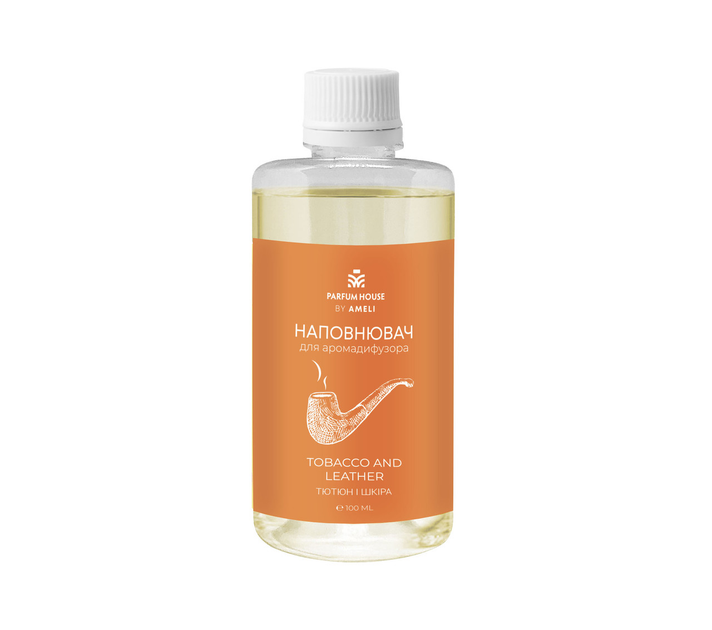 Наповнювач для аромадифузора Tobacco and Leather