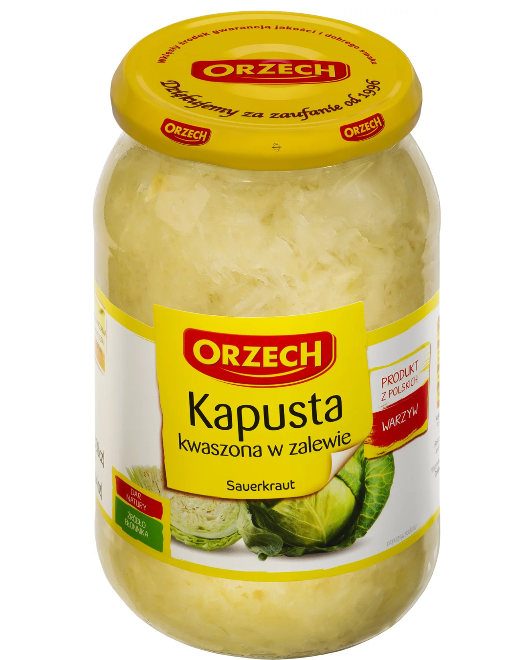 🇵🇱 "Orzech" Капуста квашенная, 800 гр.