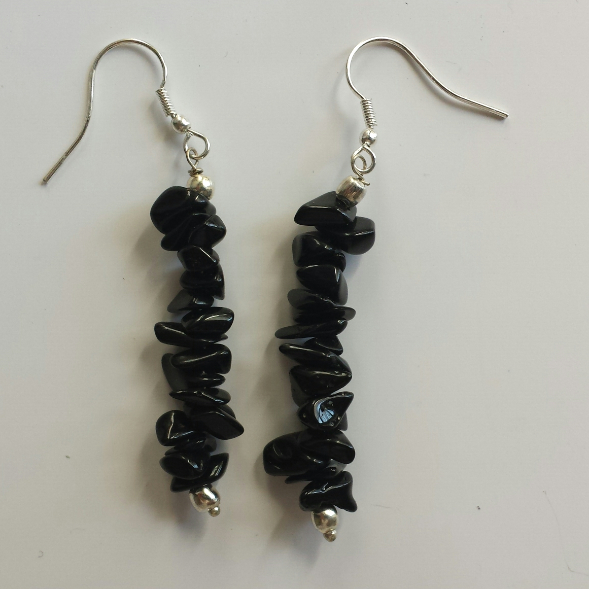 Natural Chip Crytals Drop Earrings