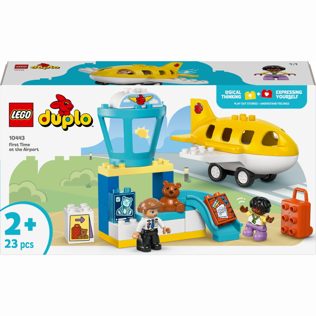 Конструктор LEGO DUPLO Уперше в аеропорту (10443)