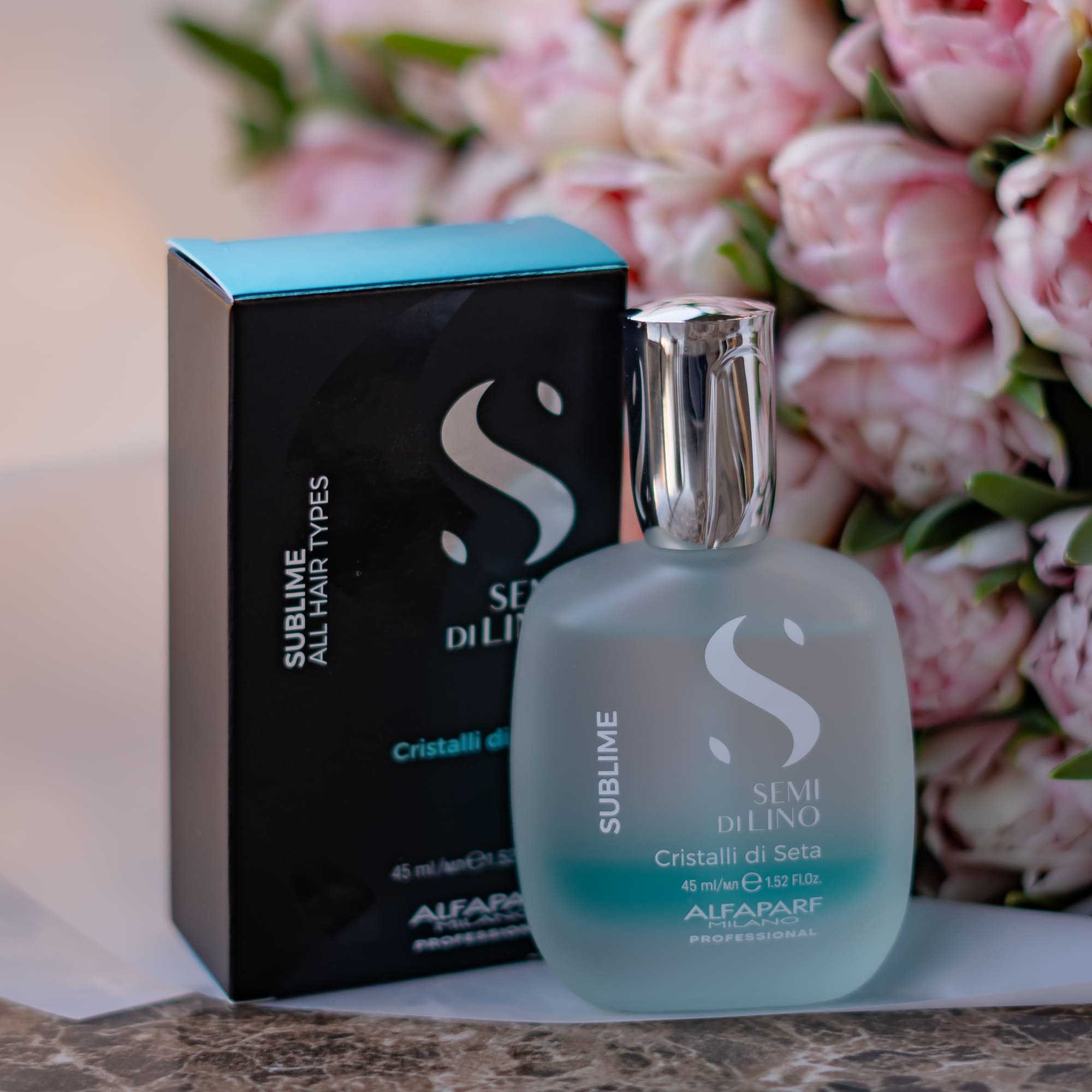 Semi di Lino Sublime - Флюїд для блиску та шовковистості волосся