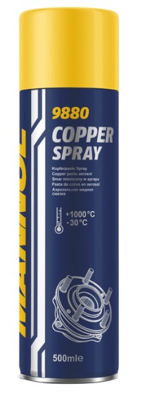 Мідне мастило Copper spray 500мл Mannol