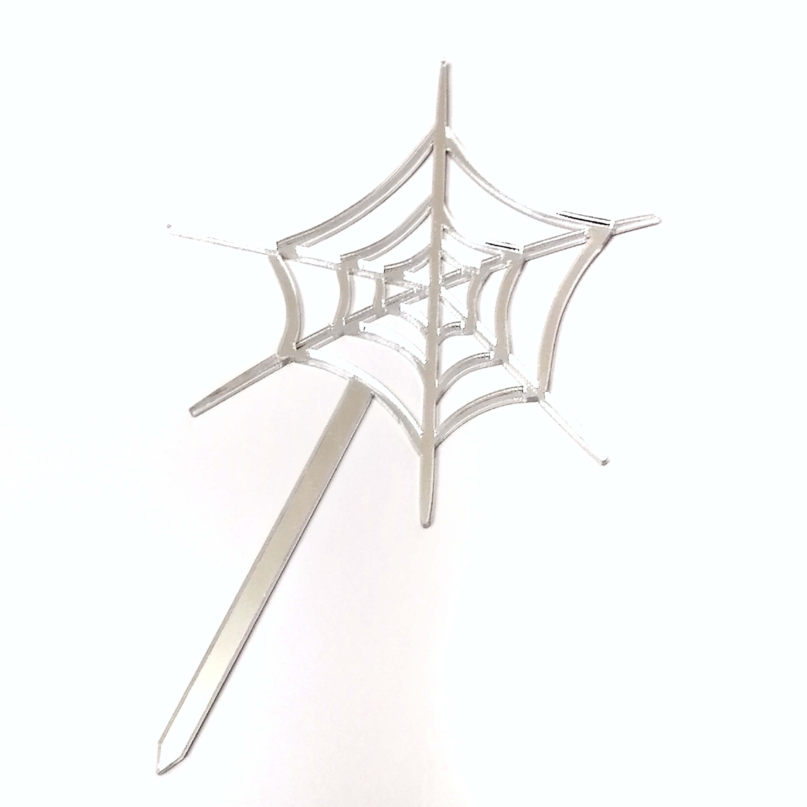 Акриловий топер павутинка