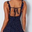 Lightweight Polka Dot Dress For Hot Humid Weather | Summer Beach Dress