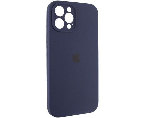 Silicone case full for iPhone 12  midnight blue