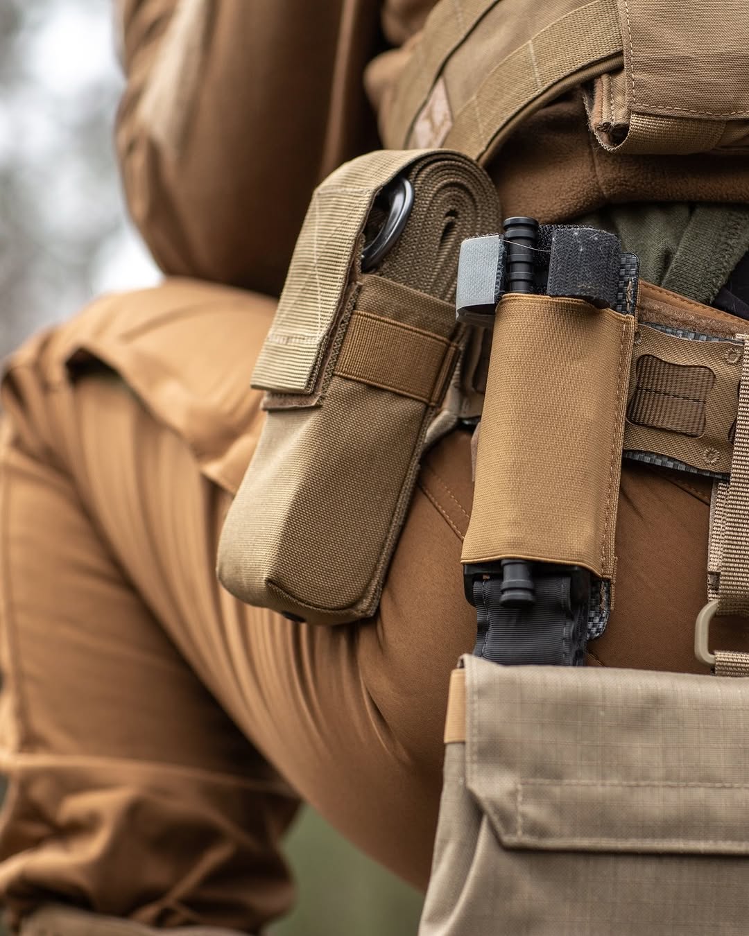 Евакуаційна стропа на 4 метри + підсумок від українського бренду "Tur-Gear".