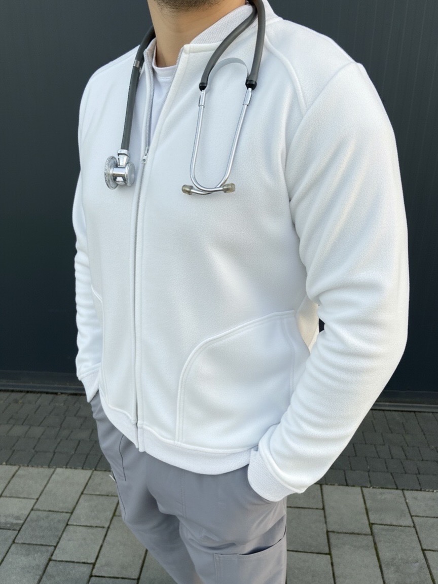 Флісовий бомбер чоловічий