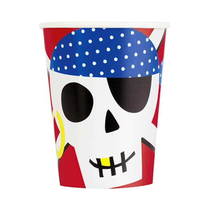Стаканчики Ahoy pirate 8шт