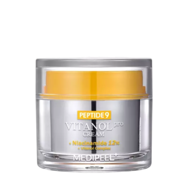 MEDI PEEL PEPTIDE 9 VITANOL CREAM PRO 50ML Крем для обличчя з пептидами з вітамінним комплексом, 50 мл