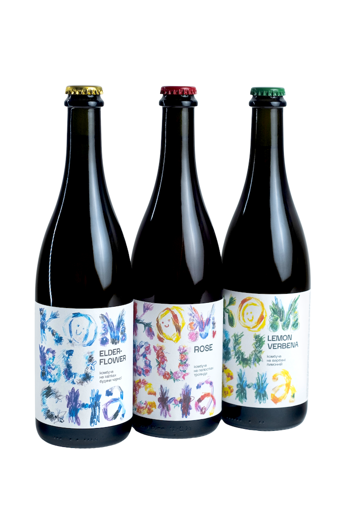 Комбучі Дзен — Троянда, Вербена лимонна, Бузина