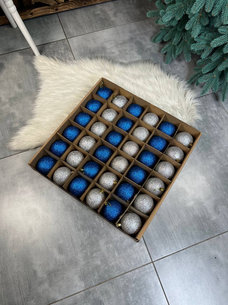 Подарунковий набір «Блискучий мікс» - СРІБНИЙ-СИНІЙ 🌠