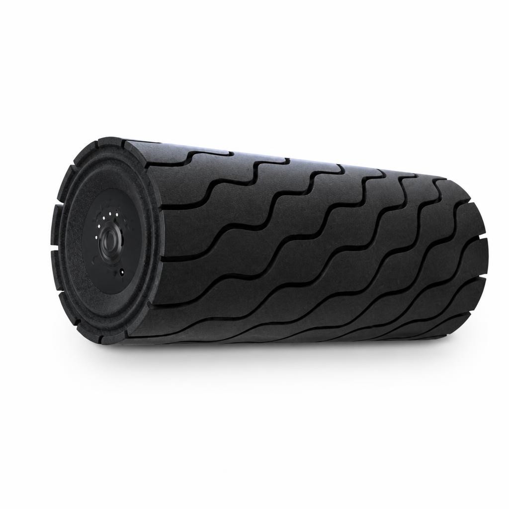 Масажний циліндр із вібрацією Theragun Wave Roller — віброролик для спини, стегон та всього тіла