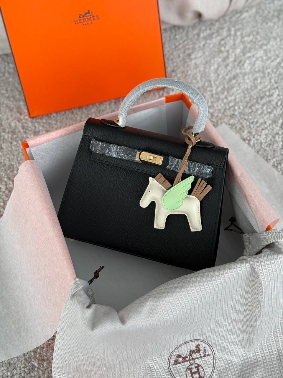Hermes Kelly Black 25