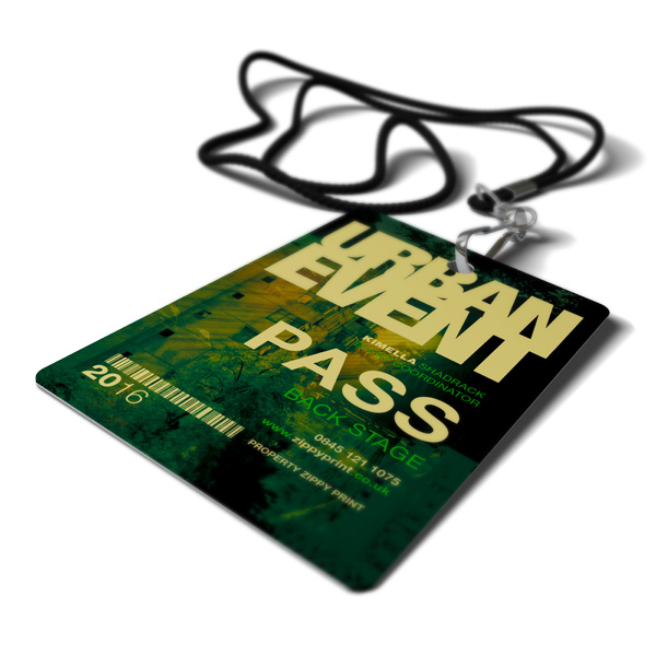 Backstage Badges Printing