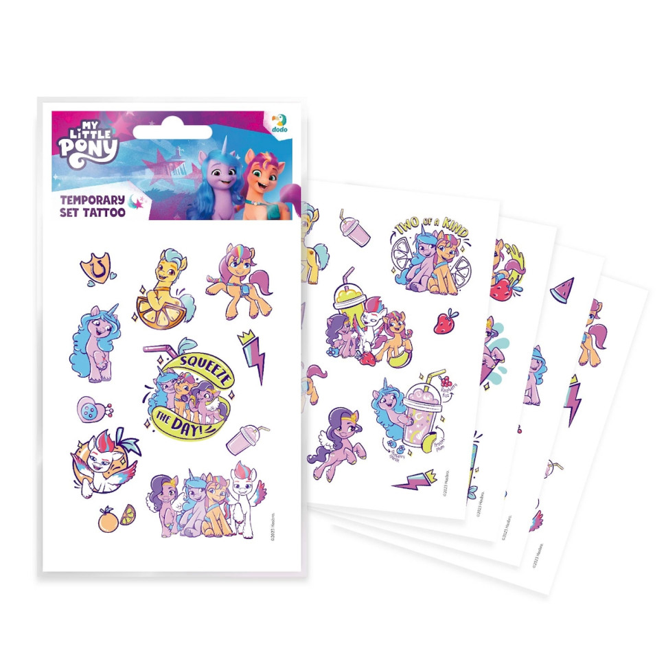 Набір дитячих тимчасових татуювань "My Little Pony"