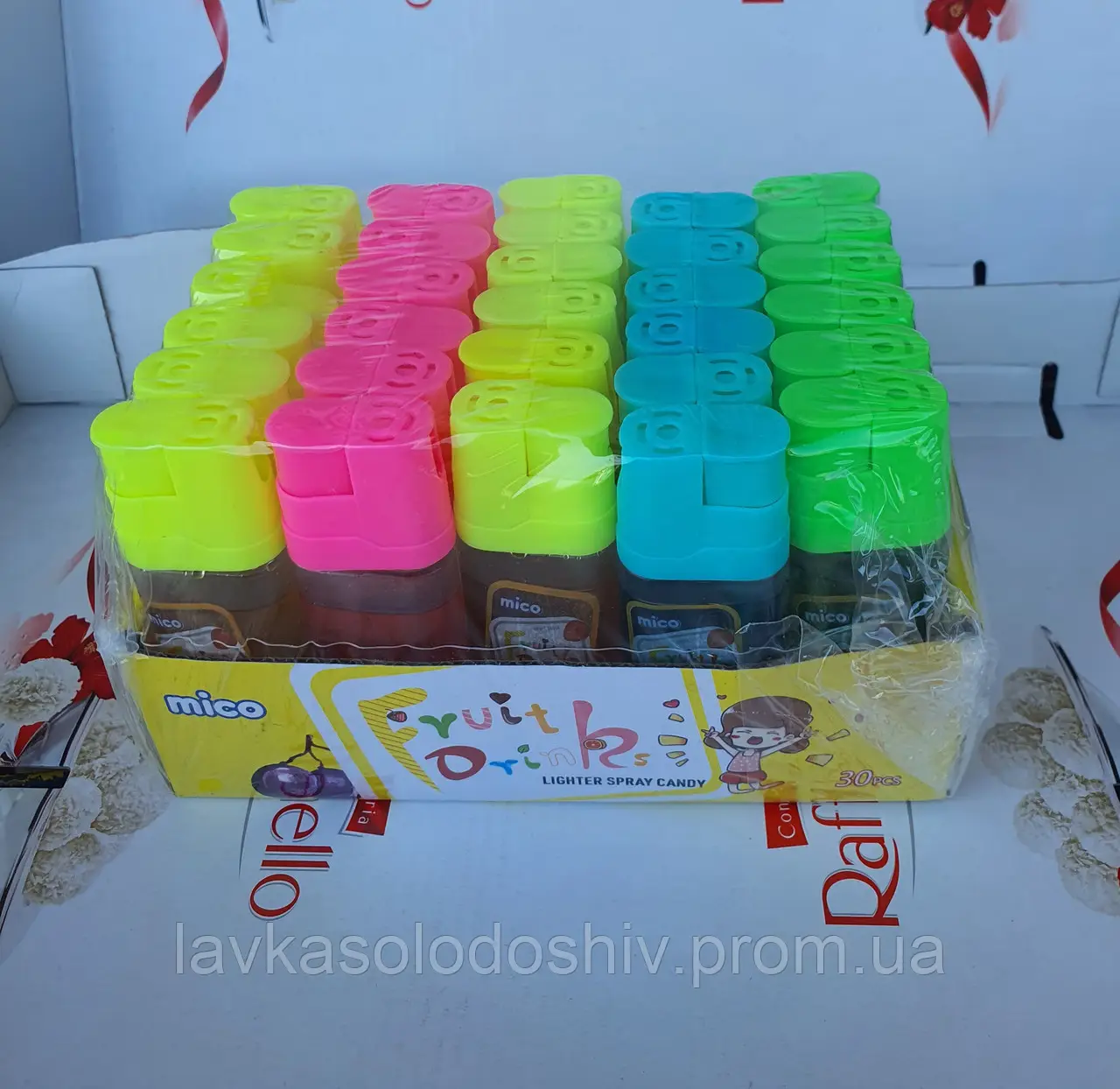 Фруктовий спрей Запальничка