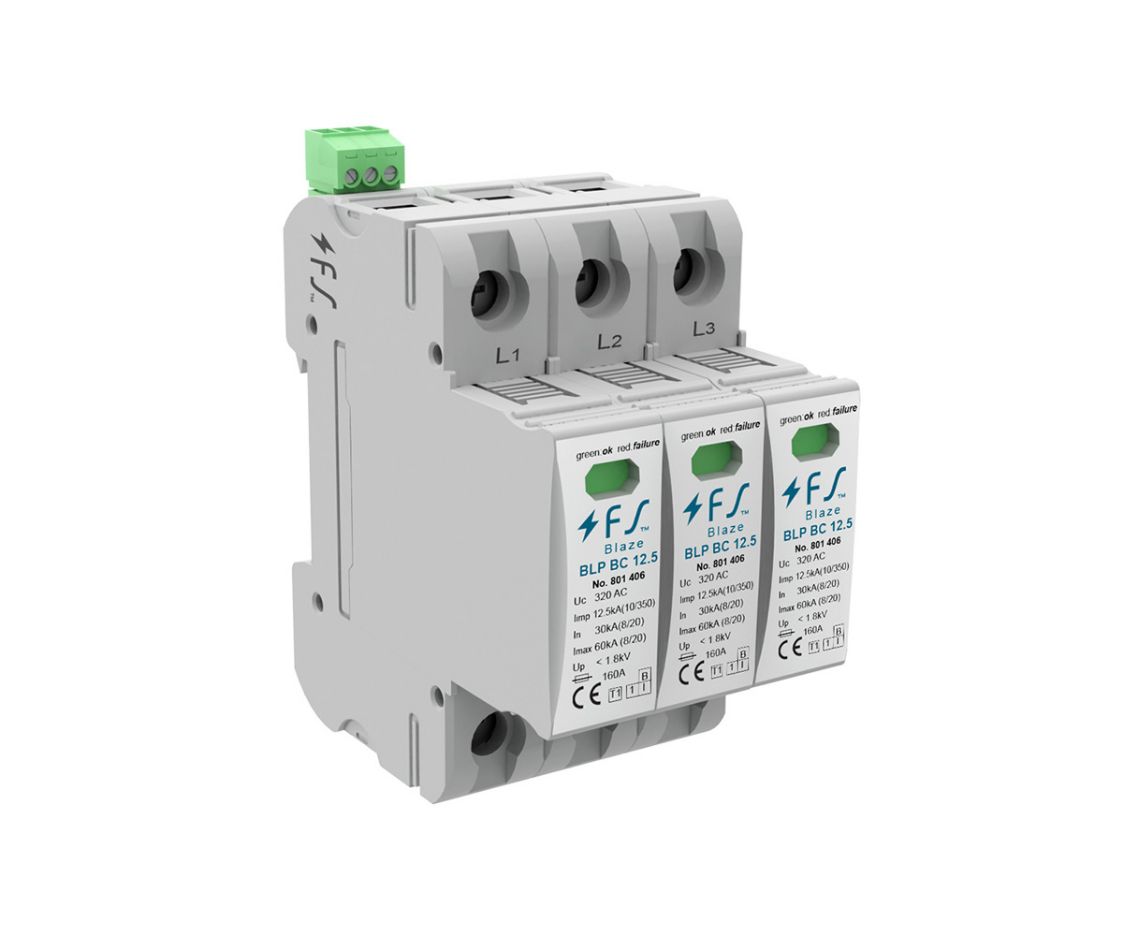 Пристрій захисту від імпульсних перенапруг BLP BC-12,5 V/3