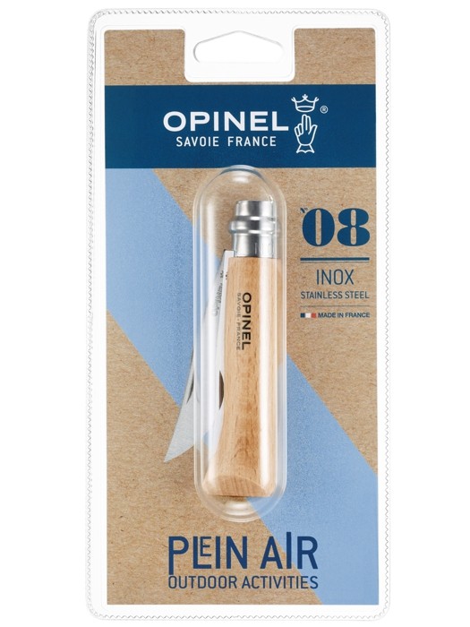Opinel Inox Natural Knife блістер 08