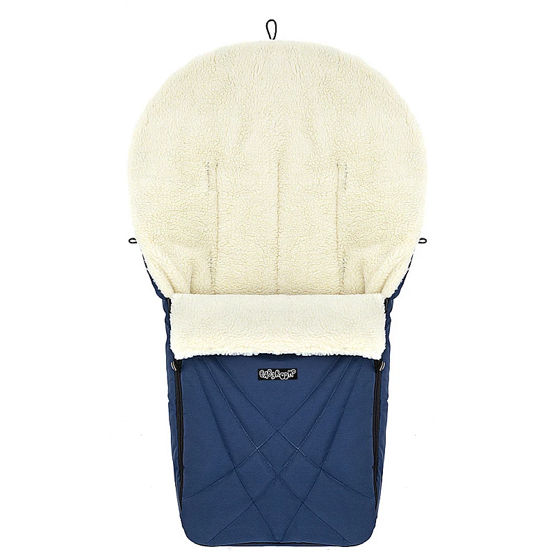 Зимовий конверт Babyroom Wool N-8 navy blue темно-синій