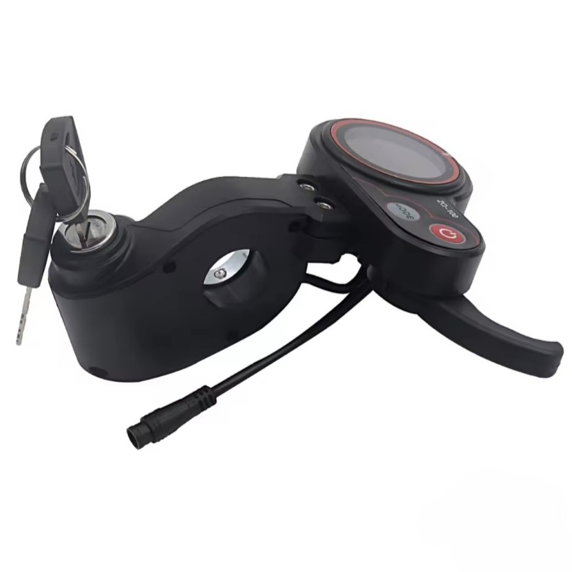 Дисплей ZQ-100 для електросамоката Kugoo M4 Pro з ключами запалювання (6 pin)