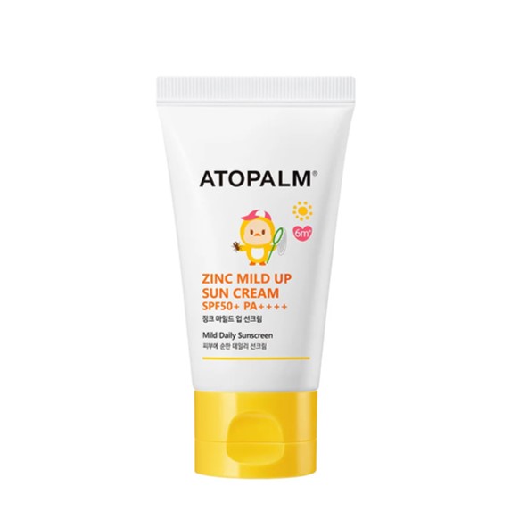 Крем сонцезахисний для дітей ATOPALM Zinc Mild Up Sun Cream SPF50+ PA++++ 65 g