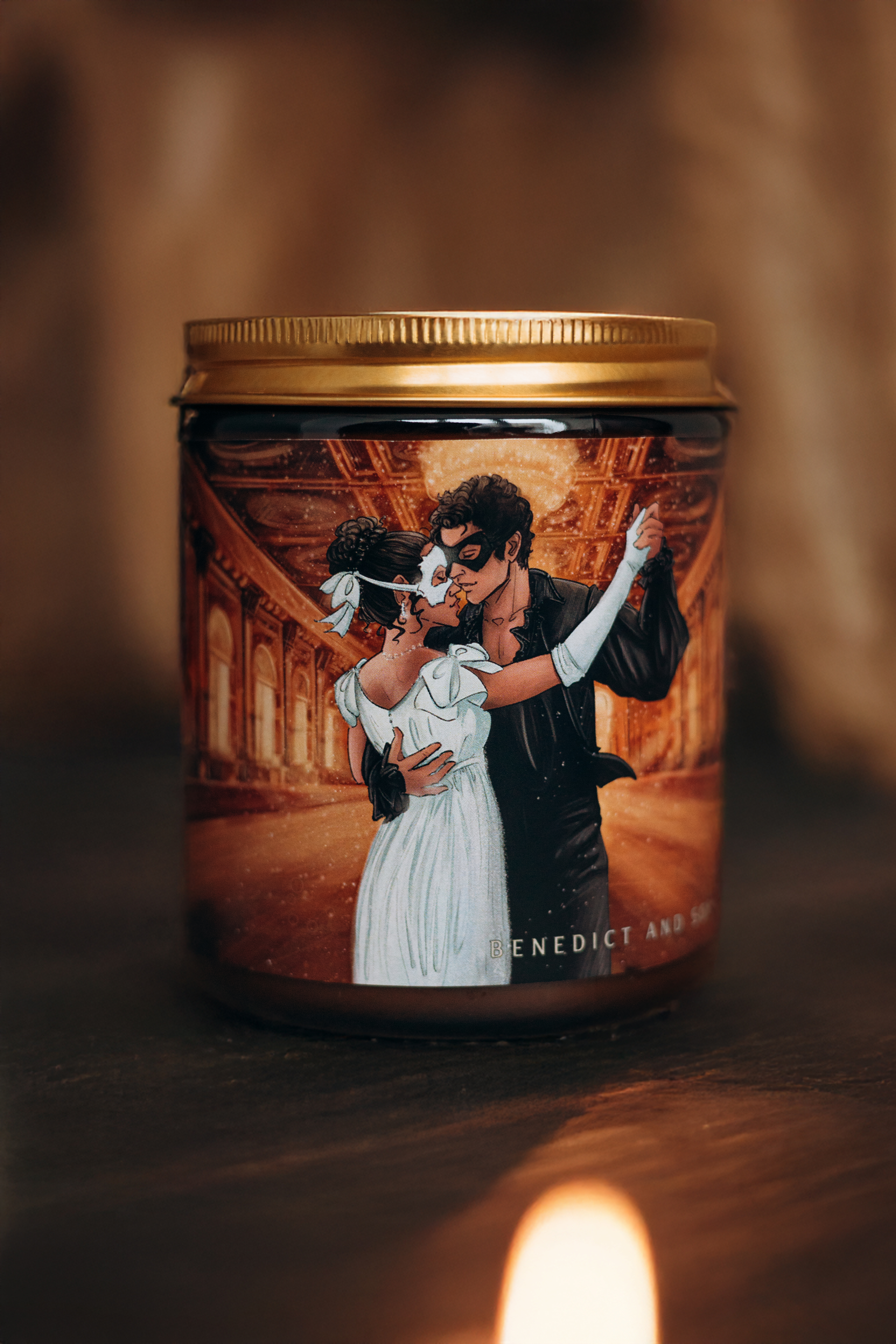 Свічка "Бріджертони" Бенедикт та Софі