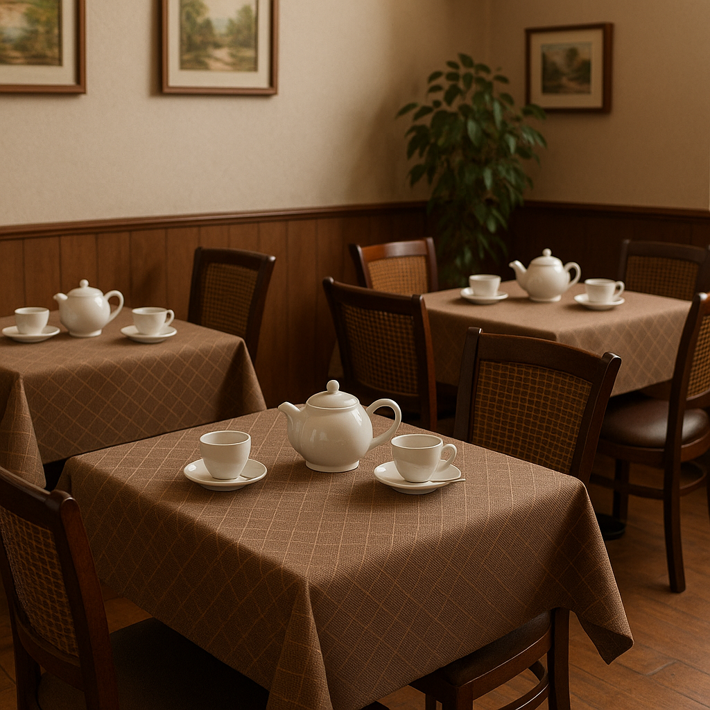 Скатертина для ресторану, кафе "Сонячний каштан "